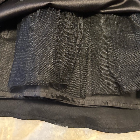 Jessica Simpson Black Sleeveless Fit & Flare Party Dress Tulle 10 Whimsigoth - Picture 6 of 8